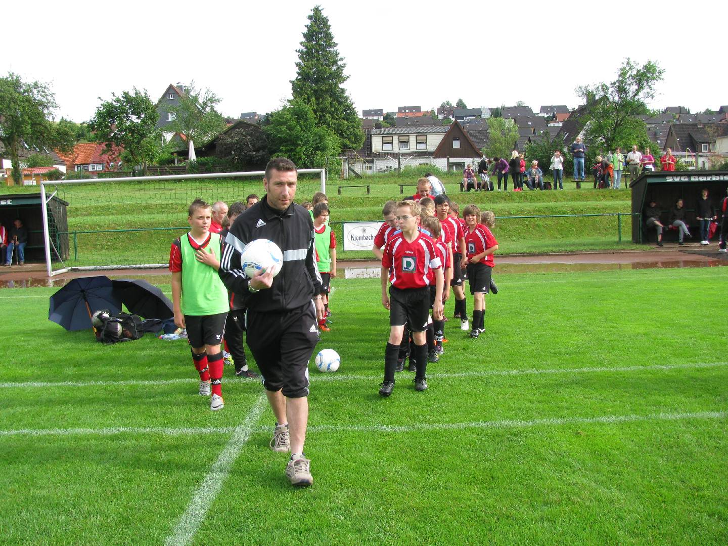 Einlaufen wie die Profis