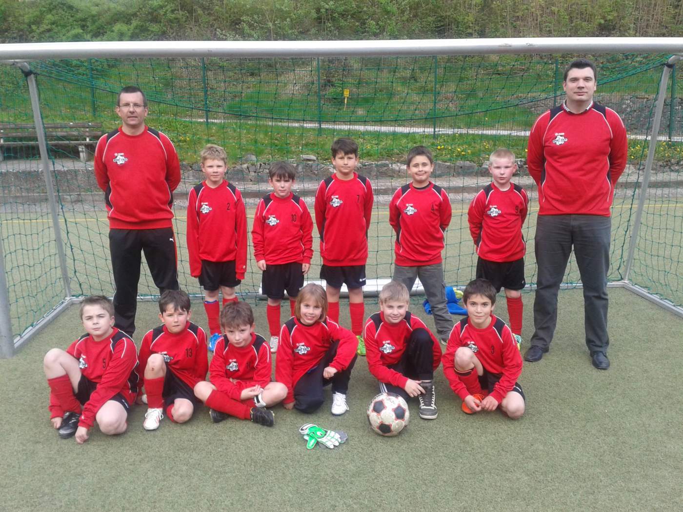 Neue Sweatshirts für die F-Jugend