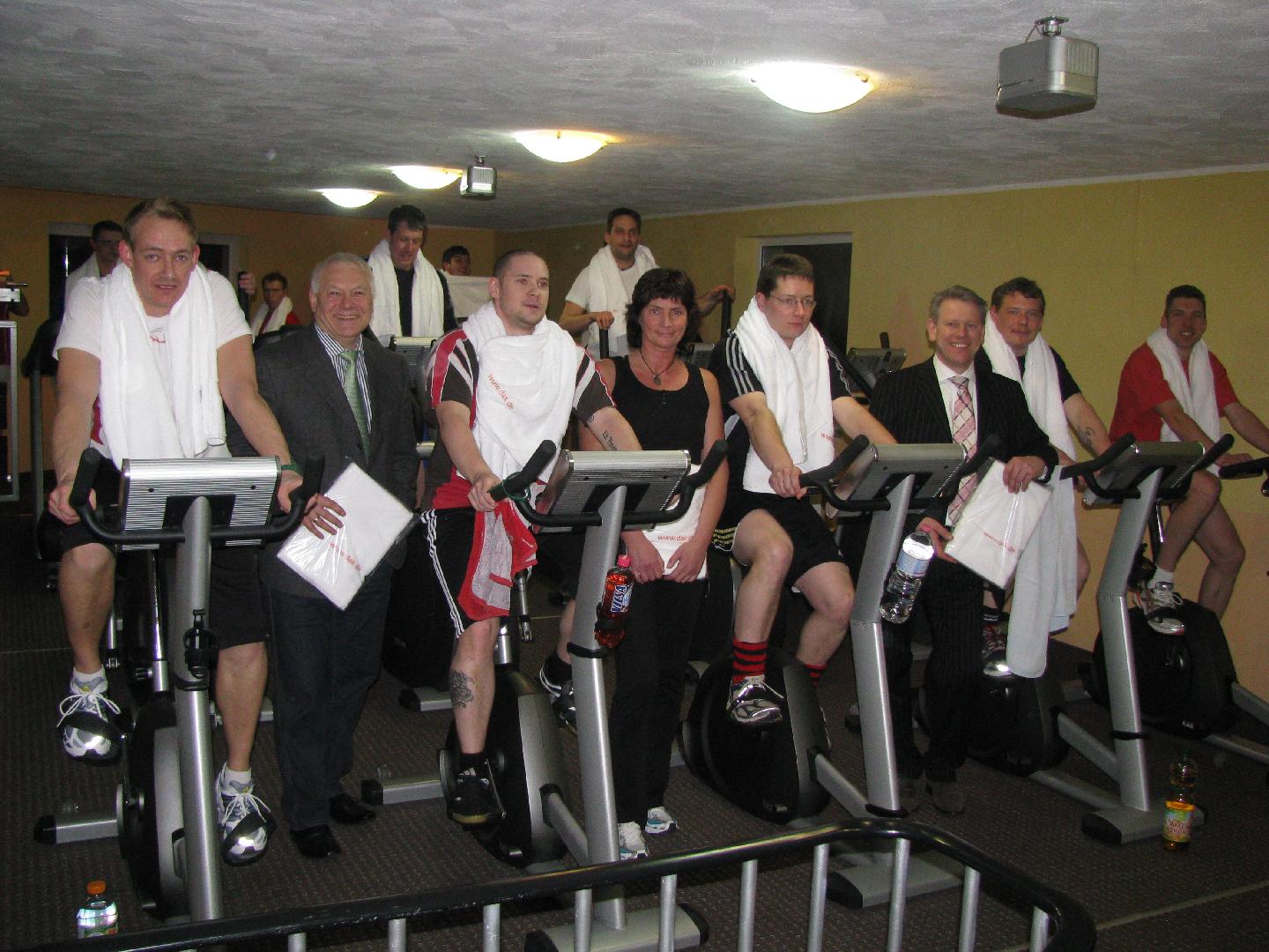 Fitnesstraining im Gesundheitszentrum