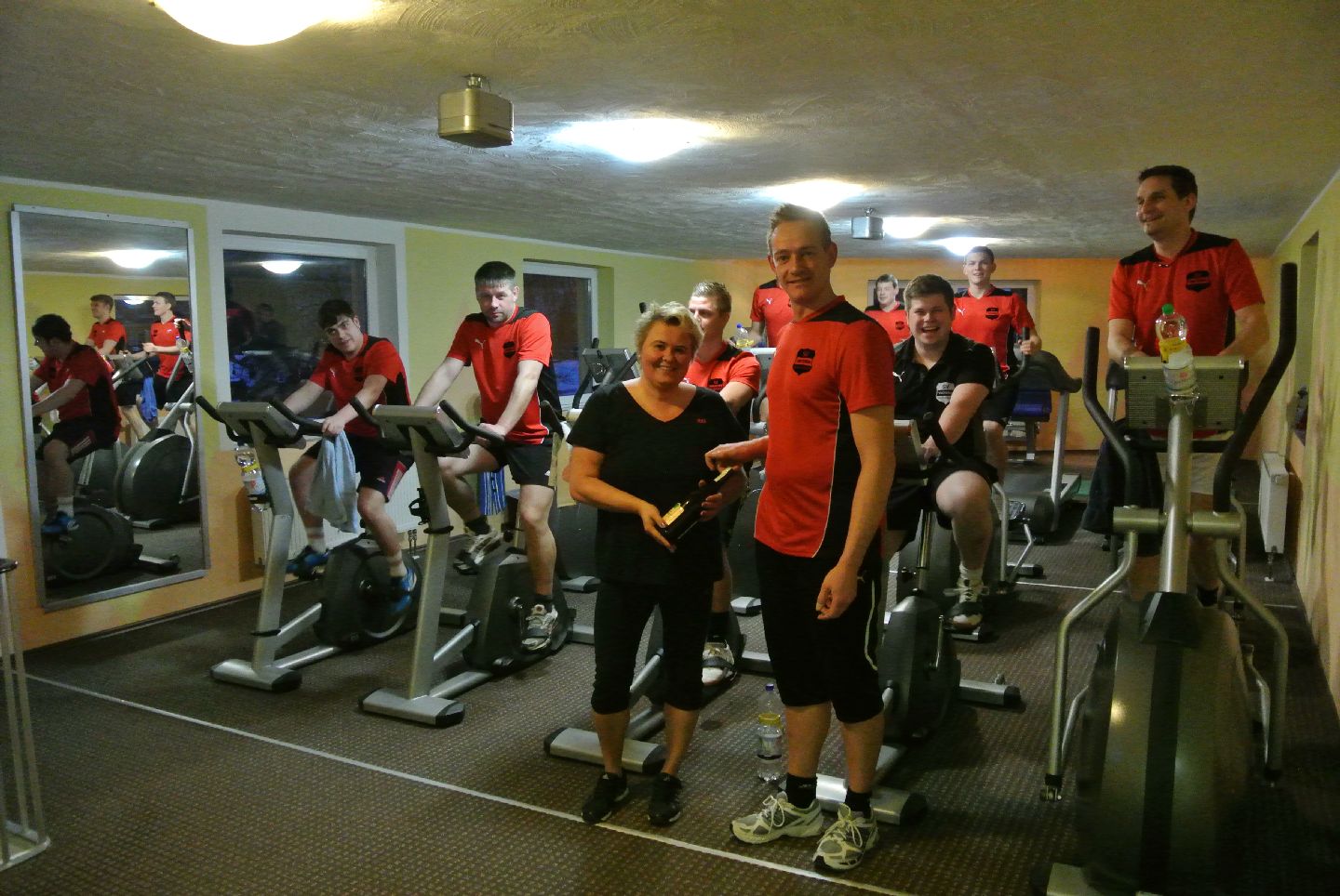 Saisonvorbereitung im Gesundheitszentrum