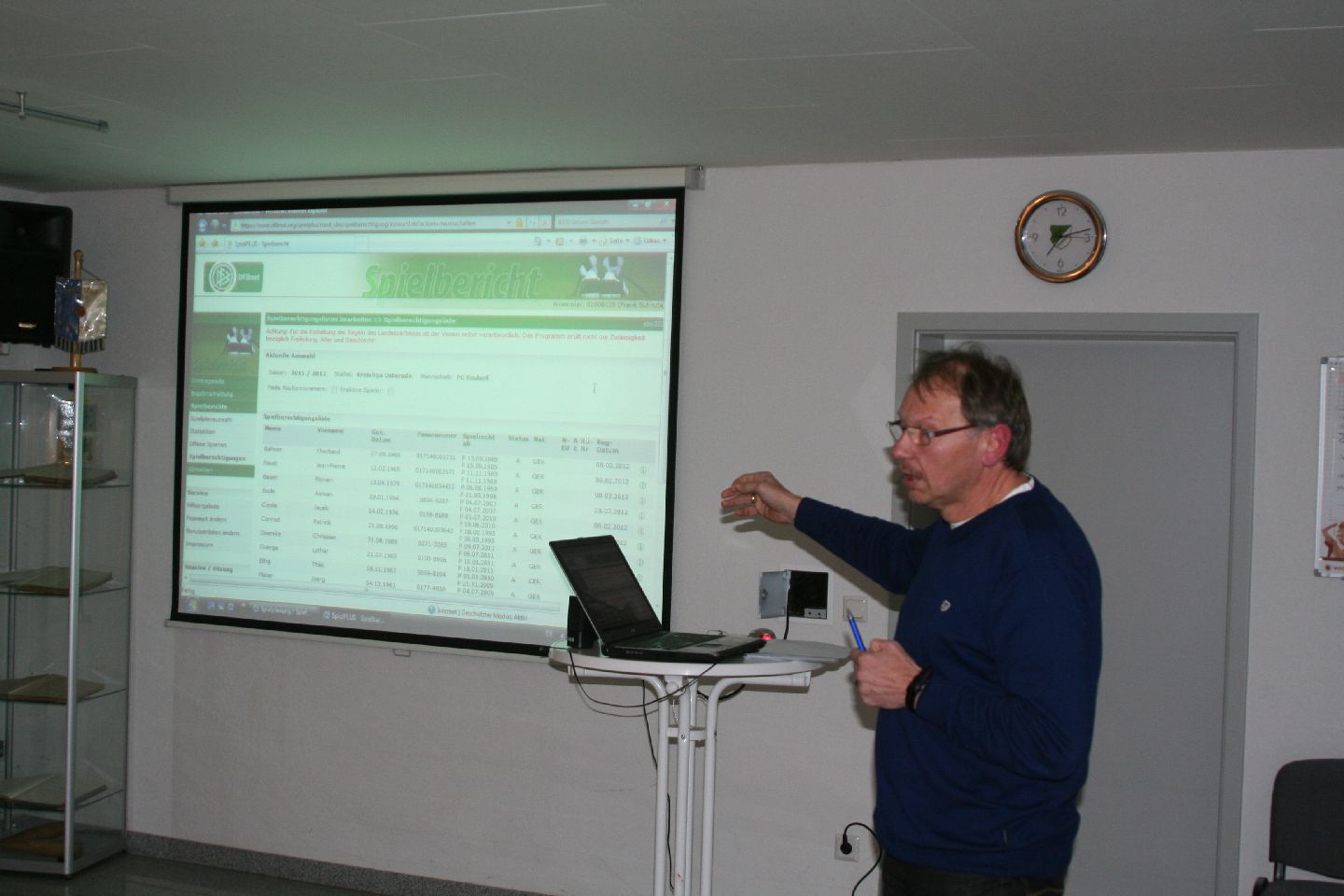 Spielausschussvorsitzender des Kreis OHA