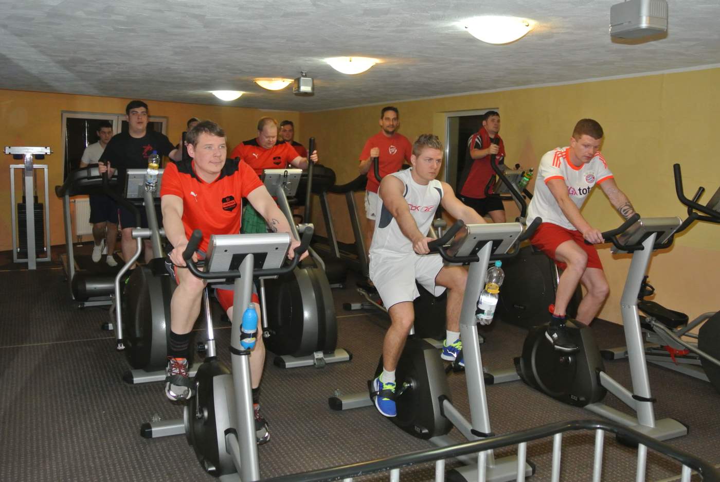 Fitnesstraining im Gesundheitszentrum Sander