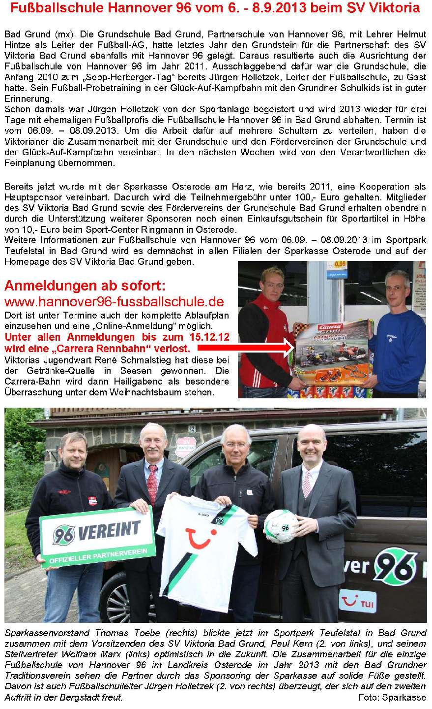 Fussballschule Hannover 96