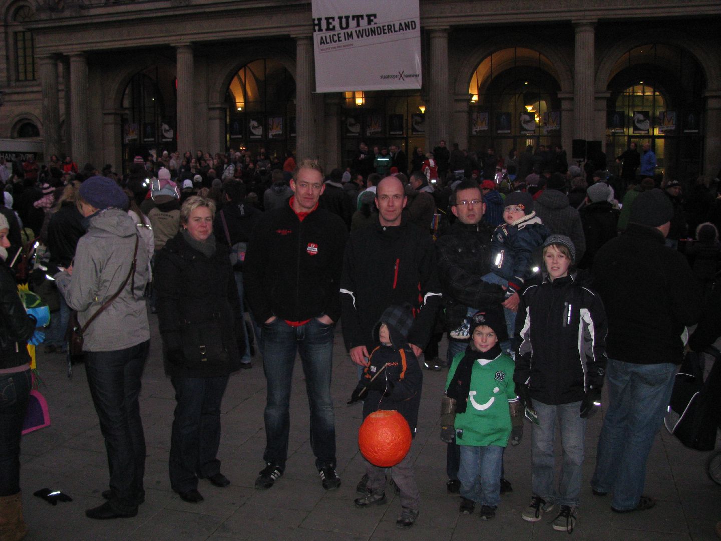 Laternenumzug in Hannover