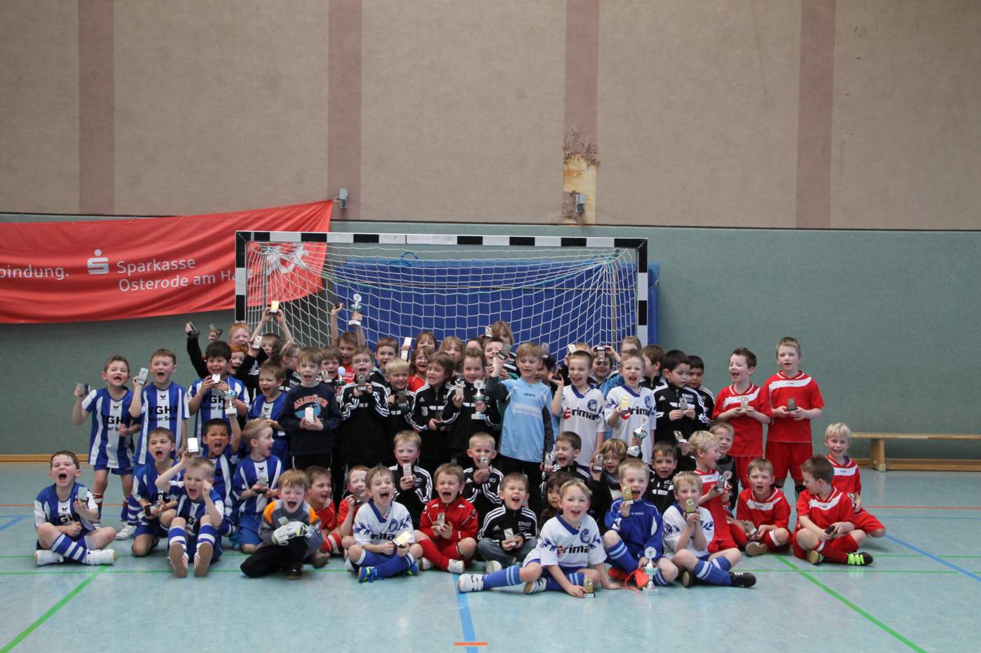 Komplettes Teilnehmerfeld