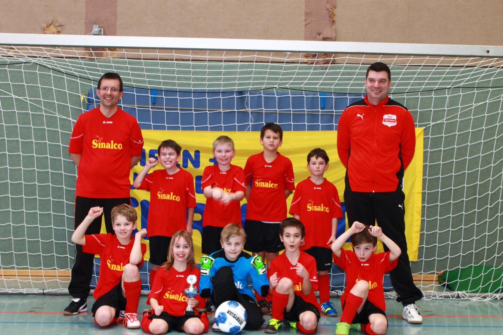 Siegermannschaft beim Turnier in Eisdorf