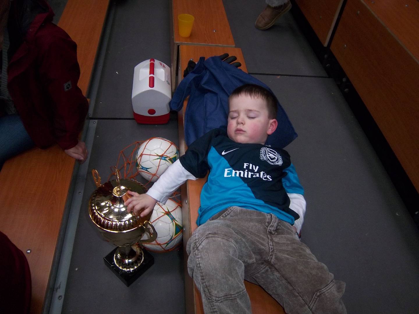 Auch Zuschauen ist Anstrengend