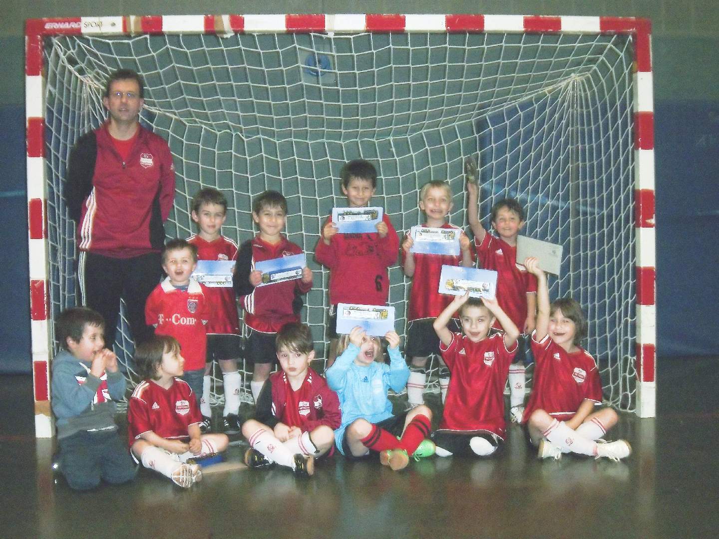 Turniersieger der 4. Runde bei der Hallenkreismeisterschaft