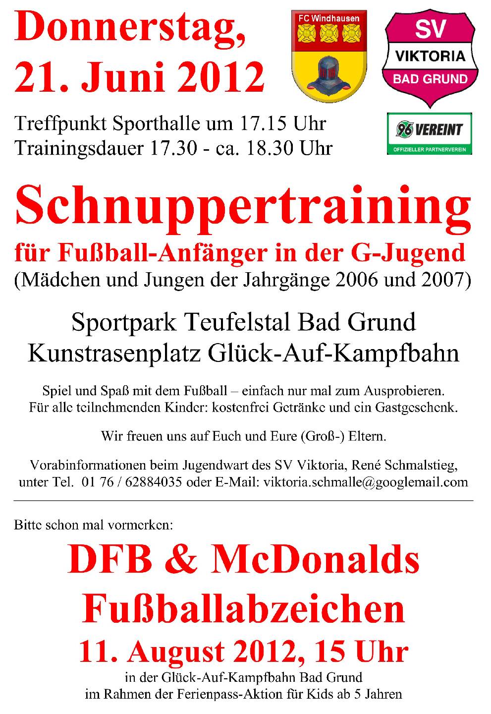 Schnuppertraining