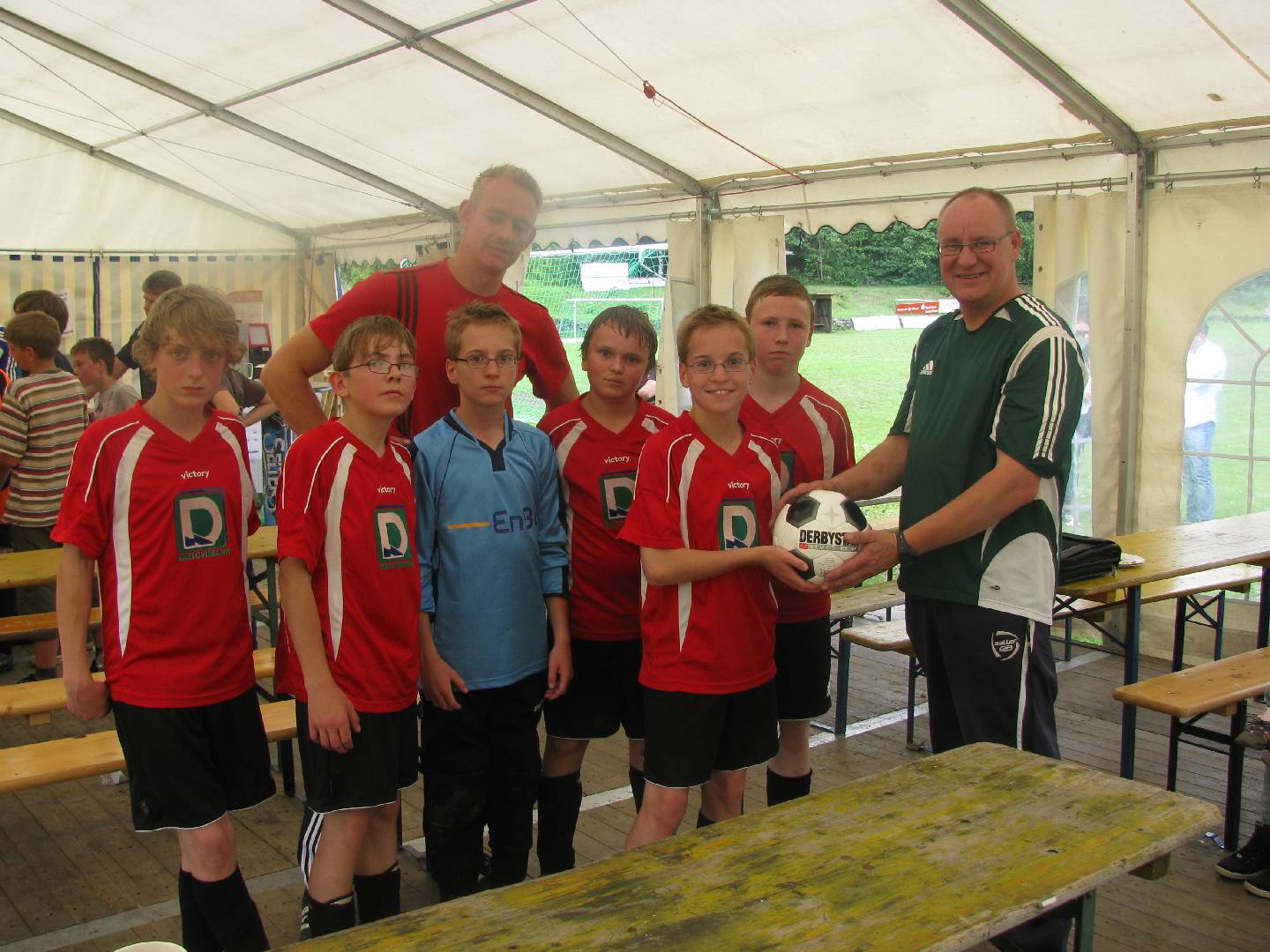 Dankeschön für die D-Jugend