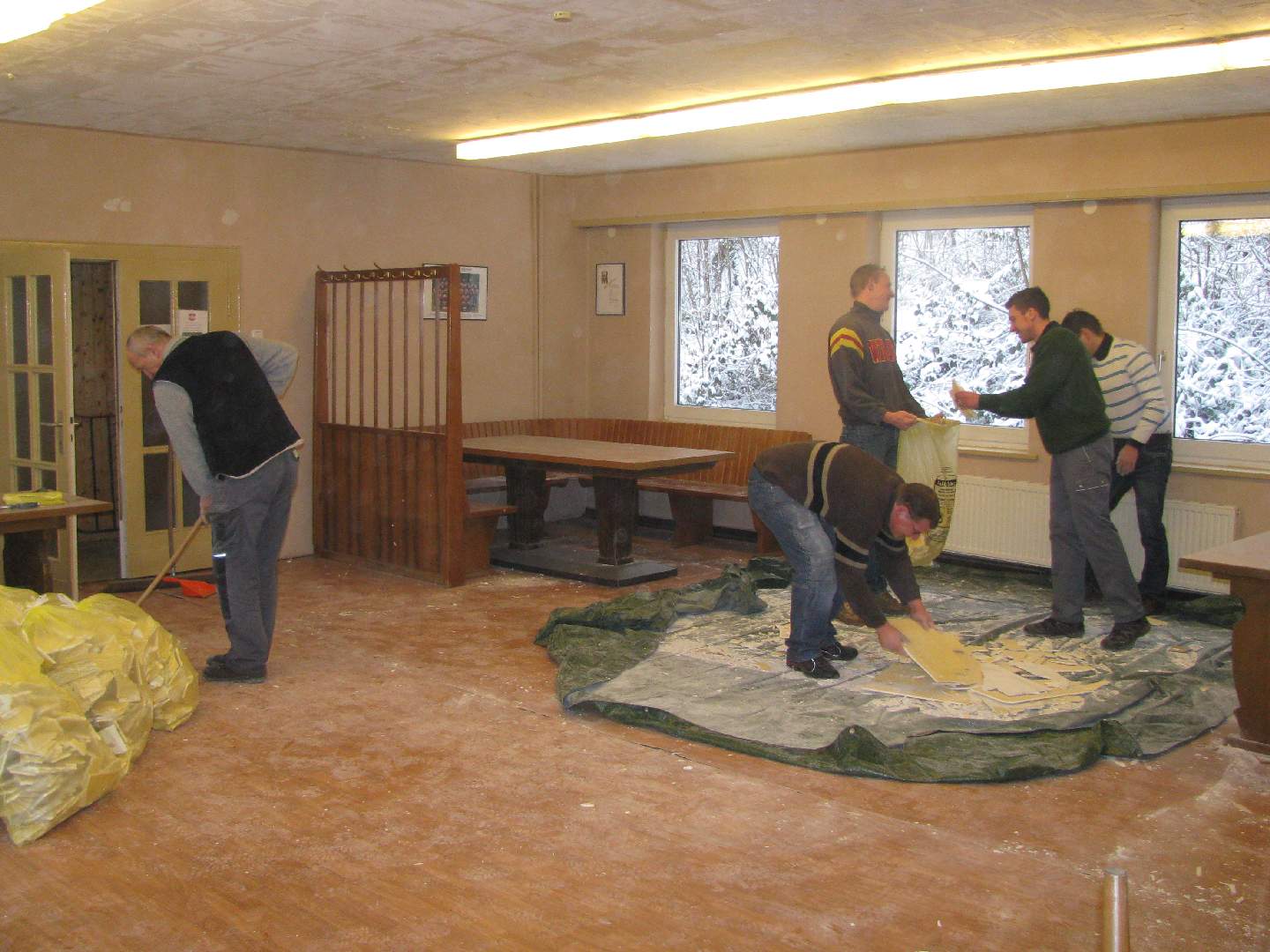 Vereinsheimrenovierung